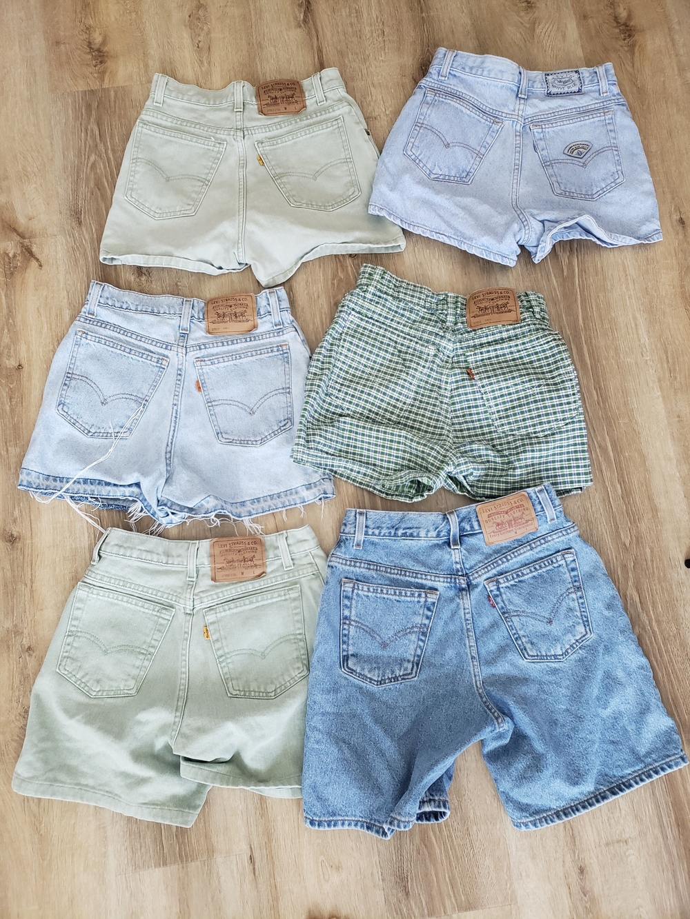 Vintage Levis Shorts Bundle (6 Shorts For $10 Each)